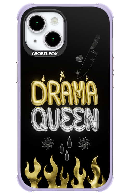 Drama Queen Black - Apple iPhone 15