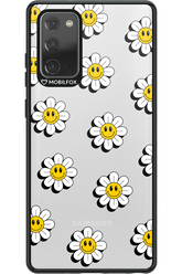 Smiley Flowers Transparent - Samsung Galaxy Note 20