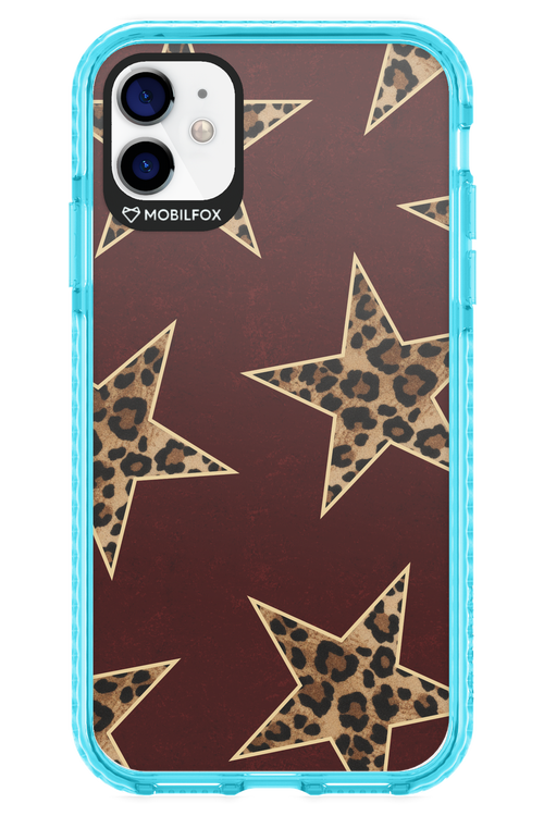 Wild Stars Burgundy - Apple iPhone 11
