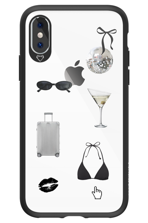 Silver Summer - Apple iPhone XS