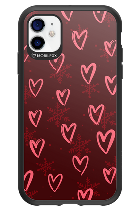 Christmas Hearts - Apple iPhone 11