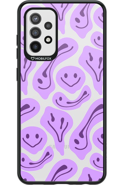 Fluid Smiley Purple - Samsung Galaxy A72