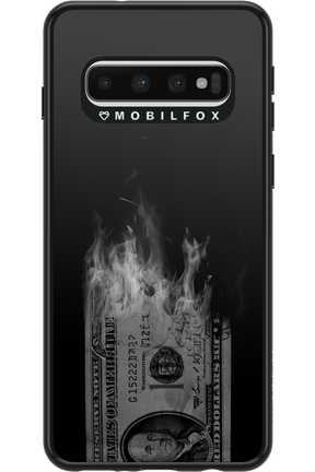 Money Burn B&W 2.0 - Samsung Galaxy S10