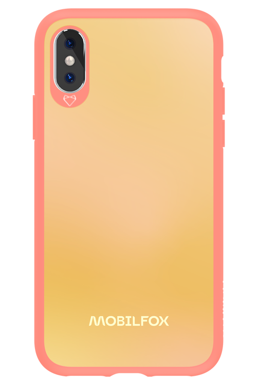 Pastel Tangerine - Apple iPhone X