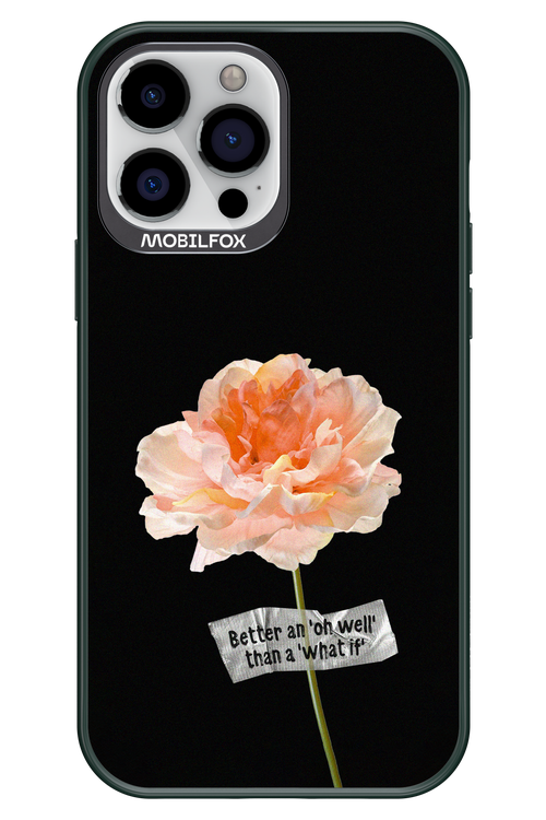 Flower Black - Apple iPhone 13 Pro Max