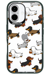 Scary Dachshund (Transparent) - Apple iPhone 16