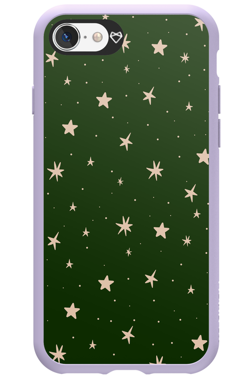 Forest Green Stars - Apple iPhone SE 2022