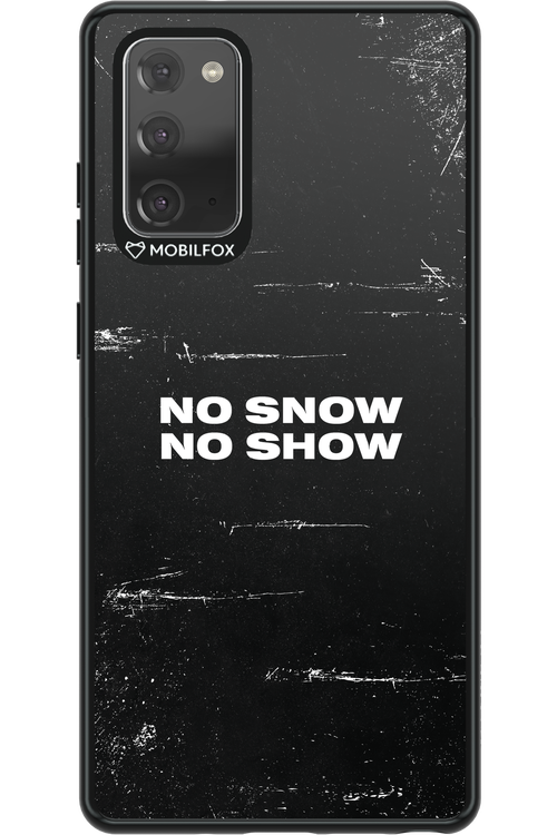 No snow, no show - Samsung Galaxy Note 20