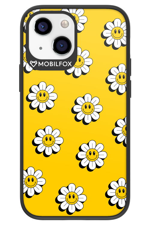 Smiley Flowers - Apple iPhone 13 Mini