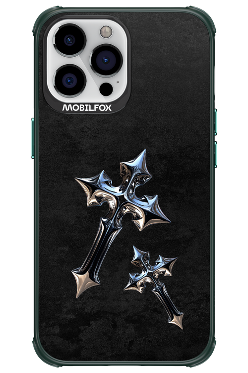 Chrome Crosses - Apple iPhone 13 Pro Max