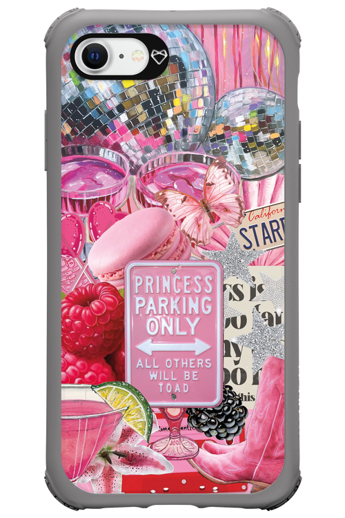 PINK PRINCESS - Apple iPhone 8