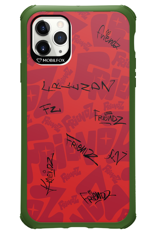 FRIENDZ Red - Apple iPhone 11 Pro Max