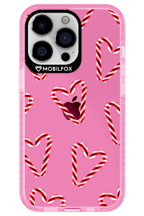Candy Cane Hearts - Apple iPhone 13 Pro