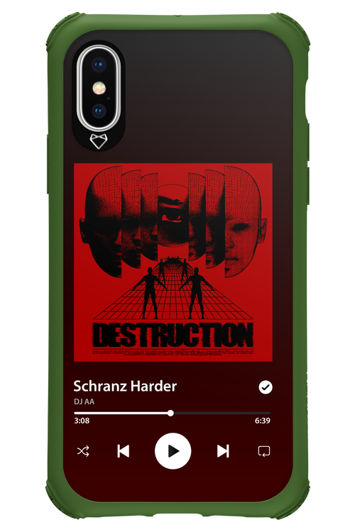 Destruction - Apple iPhone X