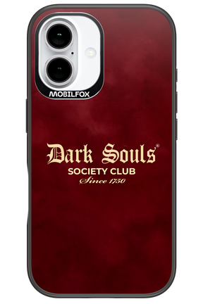 Dark Souls (Burgundy) - Apple iPhone 16