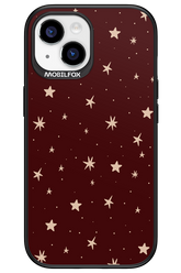 Burgundy Stars - Apple iPhone 15