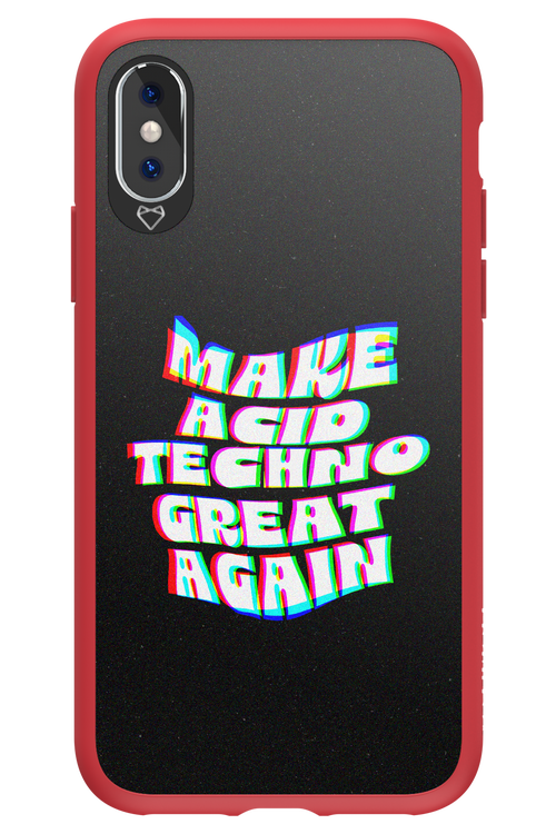 Acid Techno - Apple iPhone X
