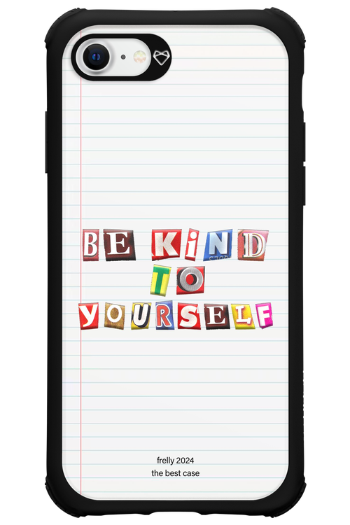 Be Kind To Yourself Notebook - Apple iPhone SE 2020