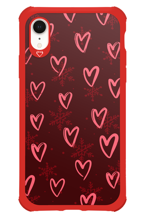 Christmas Hearts - Apple iPhone XR
