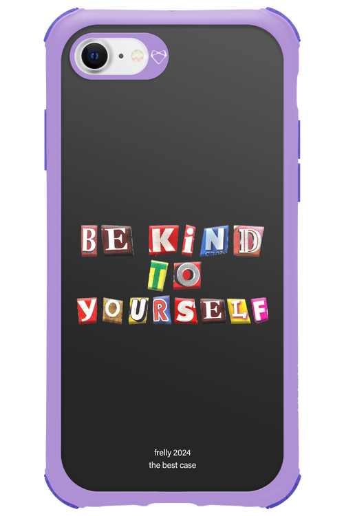 Be Kind To Yourself Black - Apple iPhone SE 2022
