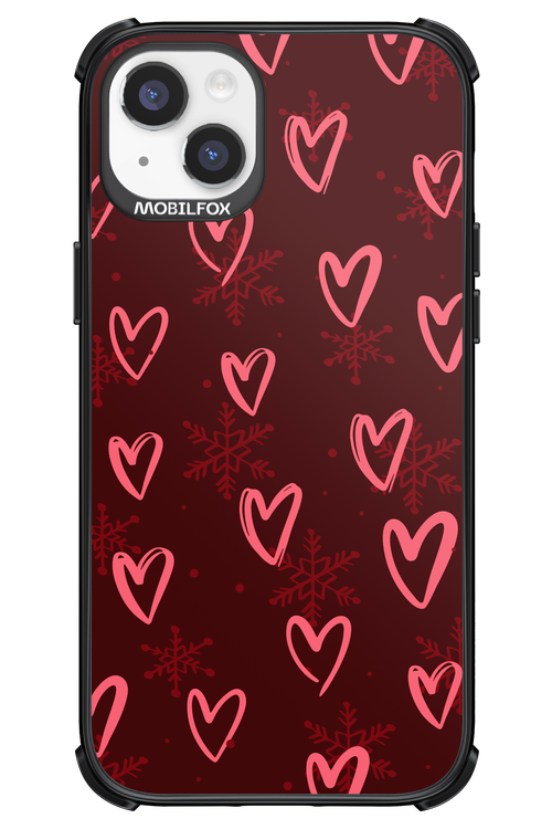 Christmas Hearts - Apple iPhone 14 Plus