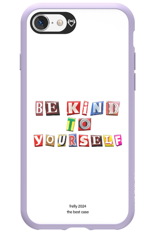 Be Kind To Yourself White - Apple iPhone SE 2020