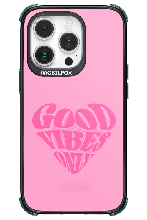 Good Vibes Heart - Apple iPhone 14 Pro