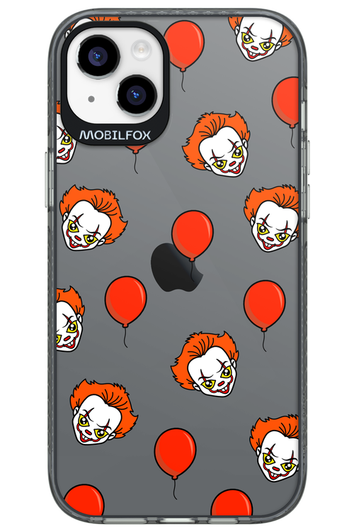 Mystery Clown (Transparent) - Apple iPhone 14 Plus
