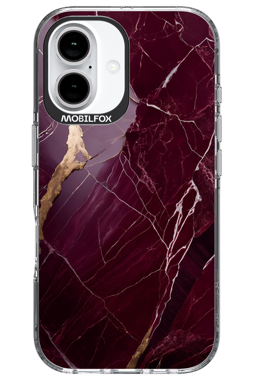 Burgundy Marble 2.0 - Apple iPhone 16