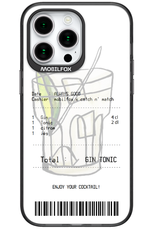 gin tonic - Apple iPhone 15 Pro Max
