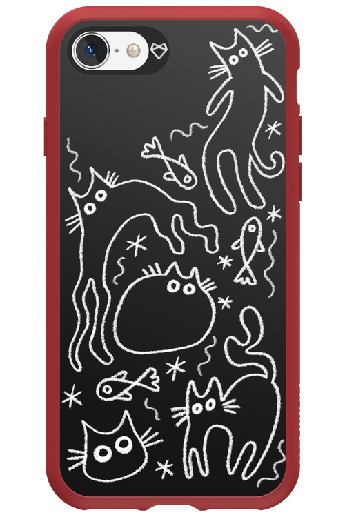 CHALK_CATS 2.0 - Apple iPhone SE 2020