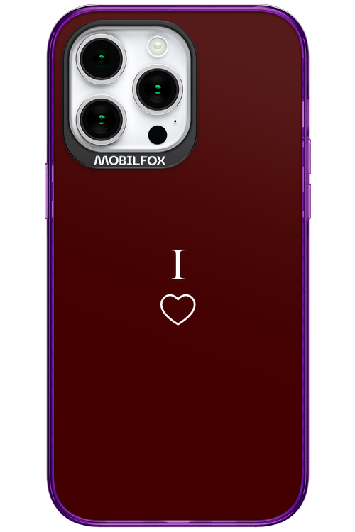 I Burgundia 2.0 - Apple iPhone 15 Pro Max