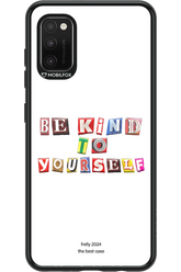 Be Kind To Yourself White - Samsung Galaxy A41