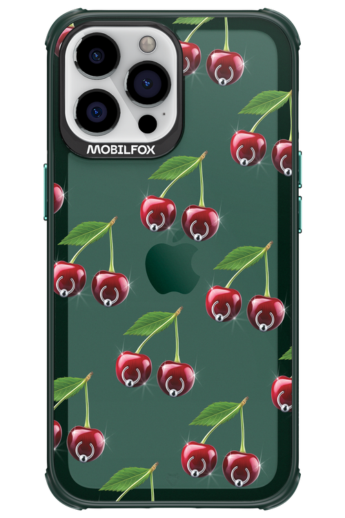 Spicy Cherries Transparent - Apple iPhone 13 Pro Max