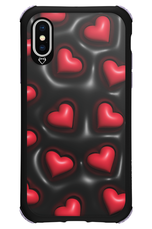 Hearts in love - Apple iPhone XS