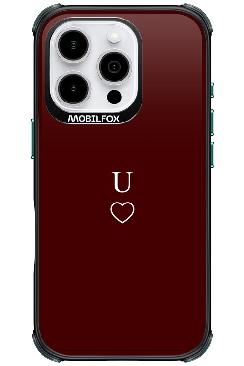 U Burgundia 2.0 - Apple iPhone 16 Pro
