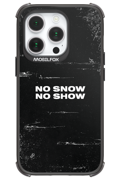 No snow, no show - Apple iPhone 14 Pro
