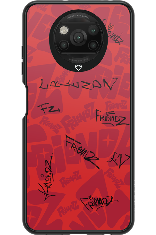 FRIENDZ Red - Xiaomi Poco X3 Pro
