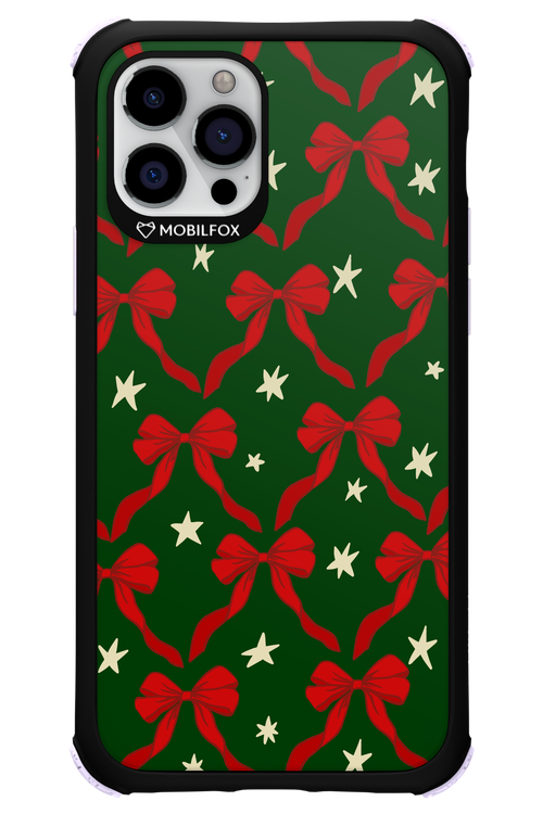 Bow & Stars (Green) - Apple iPhone 12 Pro