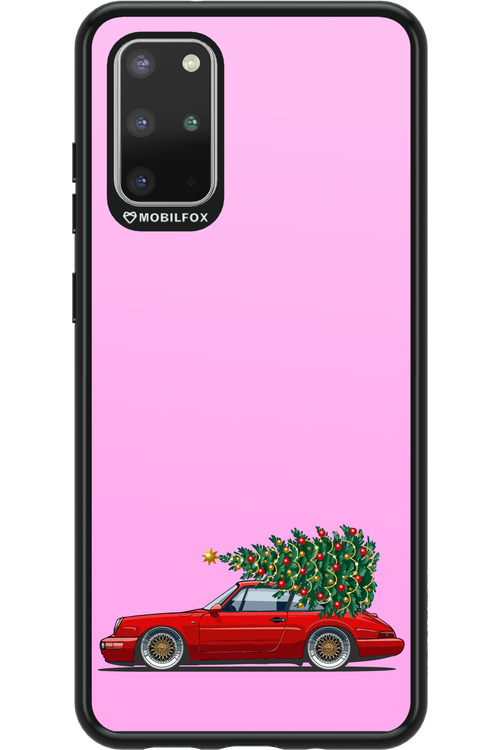 XMAS Car Pink - Samsung Galaxy S20+