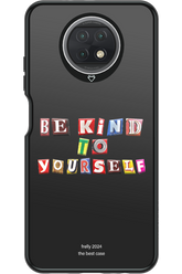 Be Kind To Yourself Black - Xiaomi Redmi Note 9T 5G