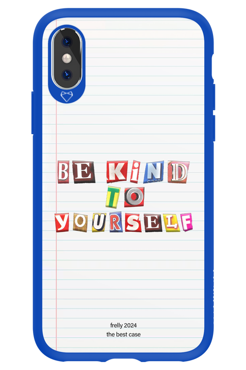 Be Kind To Yourself Notebook - Apple iPhone X