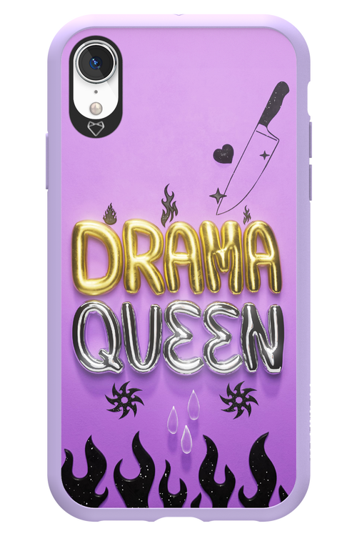 Drama Queen Purple - Apple iPhone XR