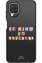 Be Kind To Yourself Black - Samsung Galaxy A12