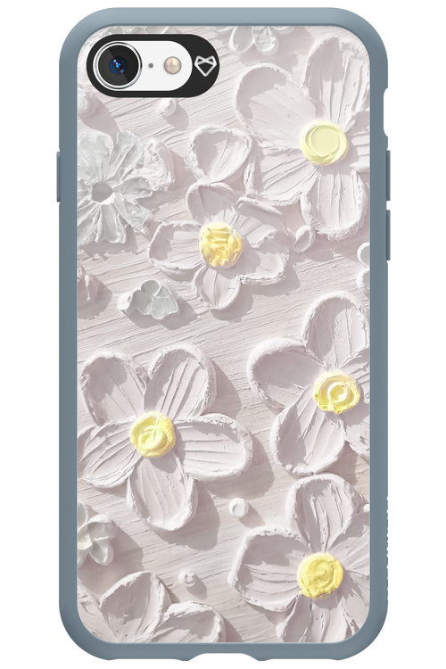 White Flowers 2.0 - Apple iPhone SE 2022