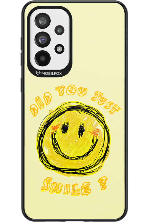 Crayon Smiley - Samsung Galaxy A73