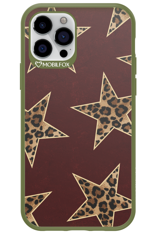 Wild Stars Burgundy - Apple iPhone 12 Pro