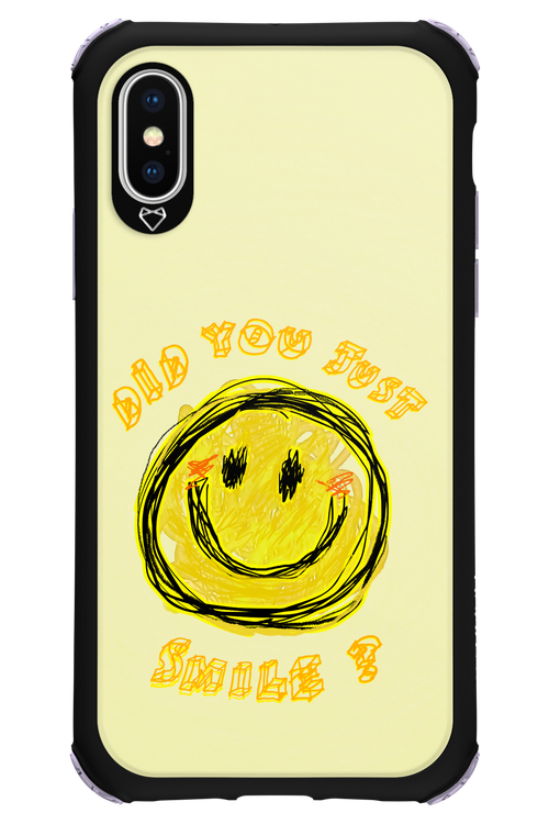 Crayon Smiley - Apple iPhone X