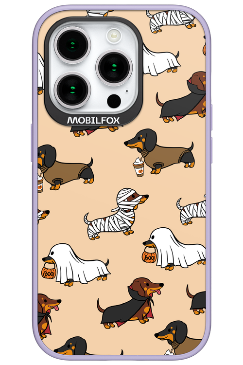Scary Dachshund - Apple iPhone 15 Pro