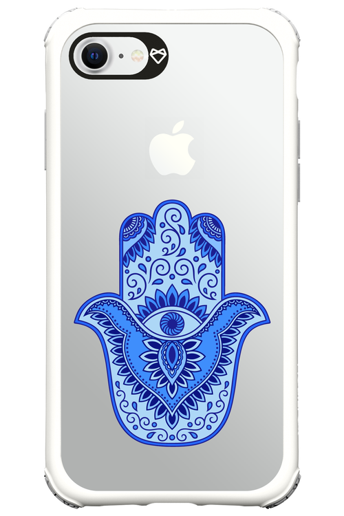 Hamsa Blue - Apple iPhone 8